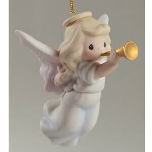 1995 Precious Moments Joy to the World Porcelain‎ Ornament